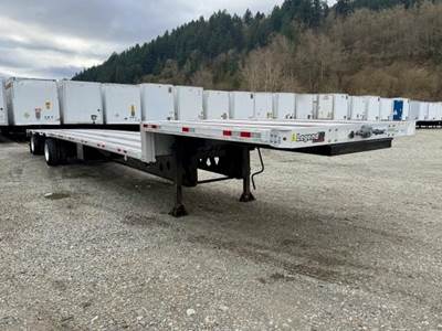 Manac 53x102 Combination Drop Deck Trailer - Air Ride, Sliding Spread Axle