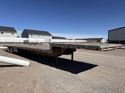 Reinke 51x102 Combination Drop Deck Trailer - Air Ride, Fixed Axle