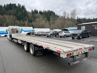 2014 Transcraft 53x102 Combination Drop Deck Trailer - Air Ride, Sliding Axle