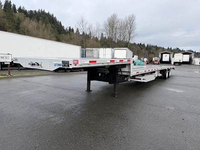 Transcraft D-EAGLE II 53x102 Combination Drop Deck Trailer - Air Ride, Sliding Axle
