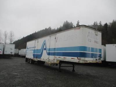 Dorsey MOVING VAN - SINGLE DROP DRY VAN Drop Frame Trailer