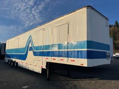 Kentucky 53x102 Tri Axle Combination Drop Frame Trailer - Air Ride, Fixed Axle