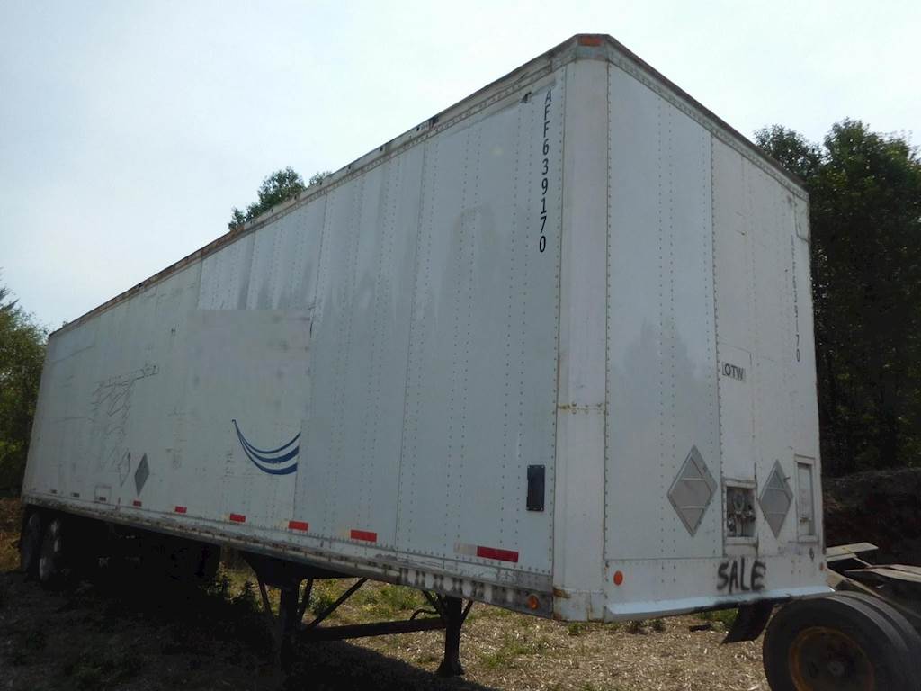 1985 BRAE Swing Door Dry Van Dry Van Trailer For Sale Orting, WA