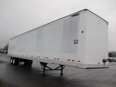 Great Dane 53 ft Dry Van Trailer - Swing Door, Spring, Sliding Axle