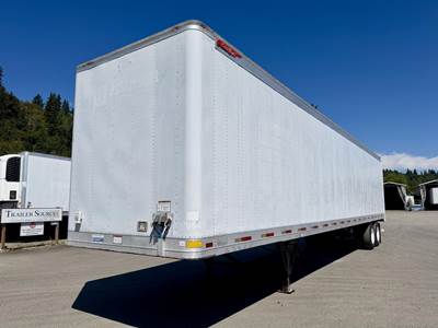 Great Dane 48 ft Dry Van Trailer - Swing Door, Air Ride, Sliding Axle