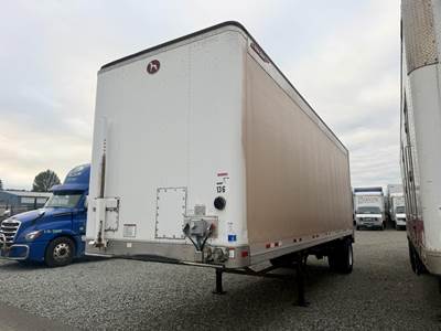 Great Dane 28 ft Dry Van Trailer - Roll up Door, Spring, Liftgate, Single Axle, Fixed Axle