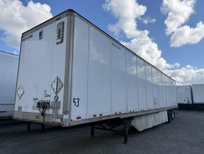 2013 Great Dane 53 ft Dry Van Trailer - Roll up Door, Spring, Sliding Axle