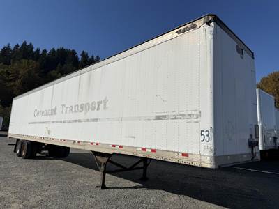 Great Dane 53 ft Dry Van Trailer - Swing Door, Air Ride, Sliding Axle
