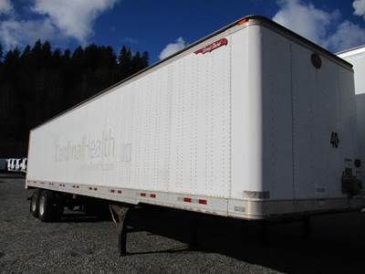 Great Dane 40 ft Dry Van Trailer - Roll up Door, Spring, Sliding Axle