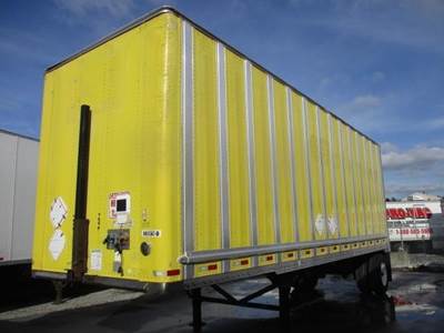 Hyundai 28 ft Dry Van Trailer - Roll up Door, Air Ride, Single Axle, Fixed Axle