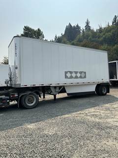 Hyundai 28 ft Dry Van Trailer - Roll up Door, Spring, Single Axle, Fixed Axle