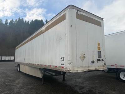 Hyundai 53 ft Dry Van Trailer - Swing Door, Air Ride, Sliding Axle