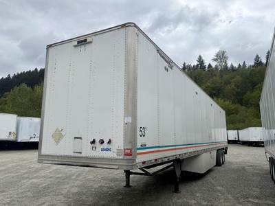 Hyundai 53 ft Dry Van Trailer - Swing Door, Air Ride, Sliding Axle