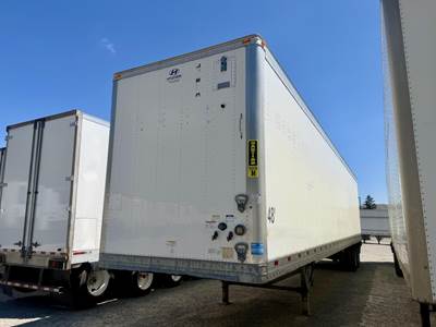 Hyundai 48 ft Dry Van Trailer - Swing Door, Air Ride, Sliding Axle