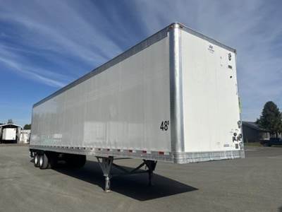 Hyundai 48 ft Dry Van Trailer - Swing Door, Air Ride, Sliding Axle