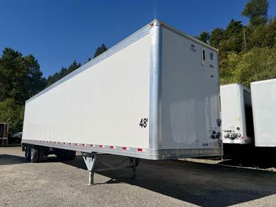 Hyundai 48 ft Dry Van Trailer - Swing Door, Air Ride, Sliding Axle
