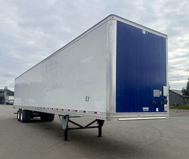 Hyundai 53 ft Dry Van Trailer - Swing Door, Air Ride, Sliding Axle