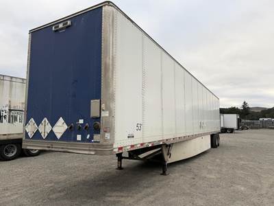 Hyundai 53 ft Dry Van Trailer - Swing Door, Spring, Sliding Axle