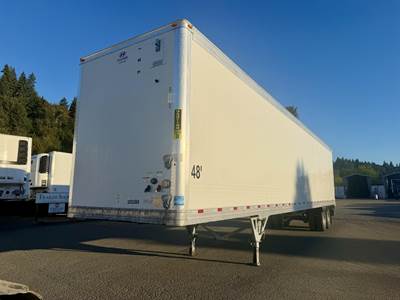 Hyundai 48 ft Dry Van Trailer - Swing Door, Air Ride, Sliding Axle