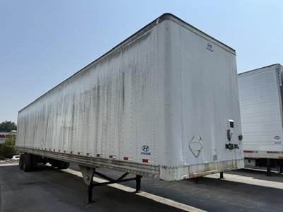 Hyundai 53 ft Dry Van Trailer - Swing Door, Air Ride, Sliding Axle