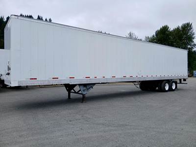 2004 Hyundai 53 ft Dry Van Trailer - Swing Door, Air Ride, Sliding Axle
