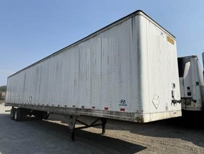 Hyundai 53 ft Dry Van Trailer - Swing Door, Air Ride, Sliding Axle