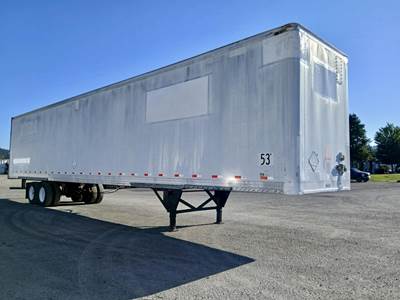 Hyundai 53 ft Dry Van Trailer - Swing Door, Spring, Sliding Axle