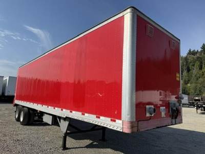 Hyundai 36 ft Dry Van Trailer - Roll up Door, Spring, Liftgate, Fixed Axle