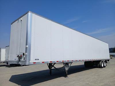 Hyundai 53 ft Dry Van Trailer - Roll up Door, Air Ride, Sliding Axle