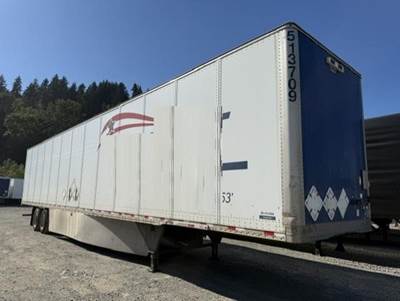 Hyundai 53 ft Dry Van Trailer - Swing Door, Spring, Sliding Axle