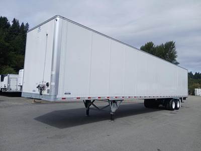 Hyundai 53 ft Dry Van Trailer - Swing Door, Air Ride, Sliding Axle