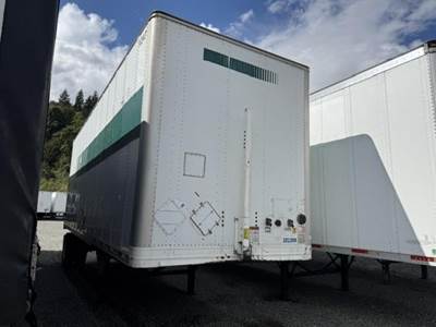 Hyundai 28 ft Dry Van Trailer - Roll up Door, Spring, Single Axle, Fixed Axle
