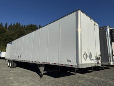 Hyundai 53 ft Dry Van Trailer - Roll up Door, Air Ride, Sliding Axle