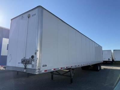 Hyundai 53 ft Dry Van Trailer - Roll up Door, Air Ride, Sliding Axle
