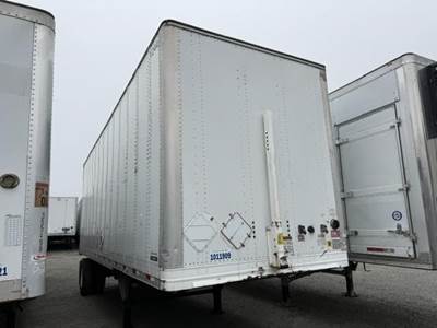 2017 Hyundai 28 ft Dry Van Trailer - Roll up Door, Spring, Single Axle, Fixed Axle