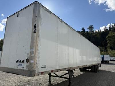 Hyundai 53 ft Dry Van Trailer - Swing Door, Air Ride, Sliding Axle