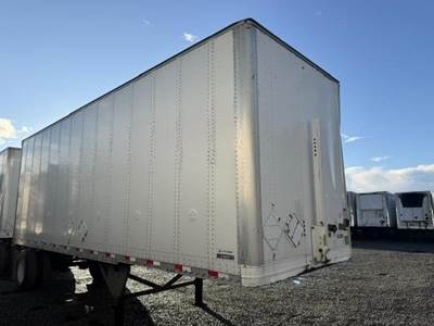 2017 Hyundai 28 ft Dry Van Trailer - Roll up Door, Spring, Single Axle, Fixed Axle