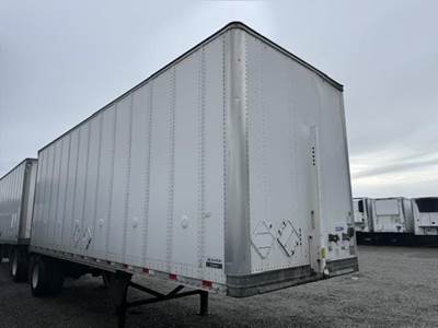 2018 Hyundai 28 ft Dry Van Trailer - Roll up Door, Spring, Single Axle, Fixed Axle