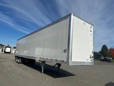 Hyundai 48 ft Dry Van Trailer - Swing Door, Air Ride, Sliding Axle