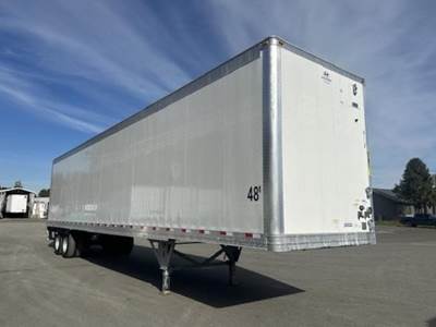 Hyundai 48 ft Dry Van Trailer - Swing Door, Air Ride, Sliding Axle