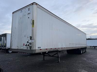 Hyundai HY-Cube 53 ft Dry Van Trailer - Swing Door, Spring, Quad Axle, Fixed Axle