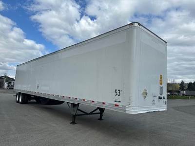 Hyundai 53 ft Dry Van Trailer - Swing Door, Air Ride, Sliding Axle