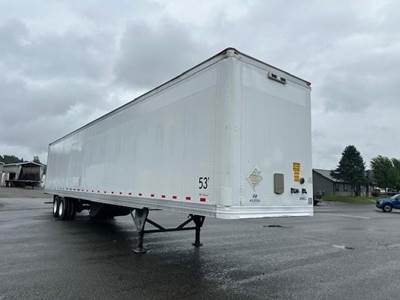 Hyundai 53 ft Dry Van Trailer - Swing Door, Air Ride, Sliding Axle