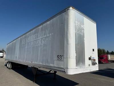Hyundai 53 ft Dry Van Trailer - Swing Door, Air Ride, Sliding Axle