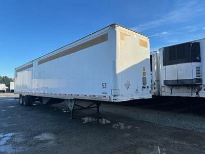 Hyundai 53 ft Dry Van Trailer - Swing Door, Air Ride, Sliding Axle