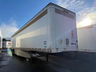 Hyundai 53 ft Dry Van Trailer - Swing Door, Air Ride, Sliding Axle