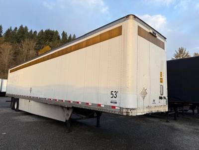 Hyundai 53 ft Dry Van Trailer - Swing Door, Air Ride, Sliding Axle
