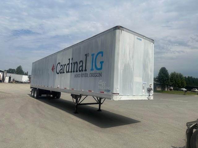 1995 Stoughton 48 ft Dry Van Trailer Swing Door, Air Ride