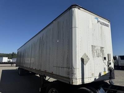 Stoughton 53 ft Dry Van Trailer - Swing Door, Air Ride, Sliding Axle