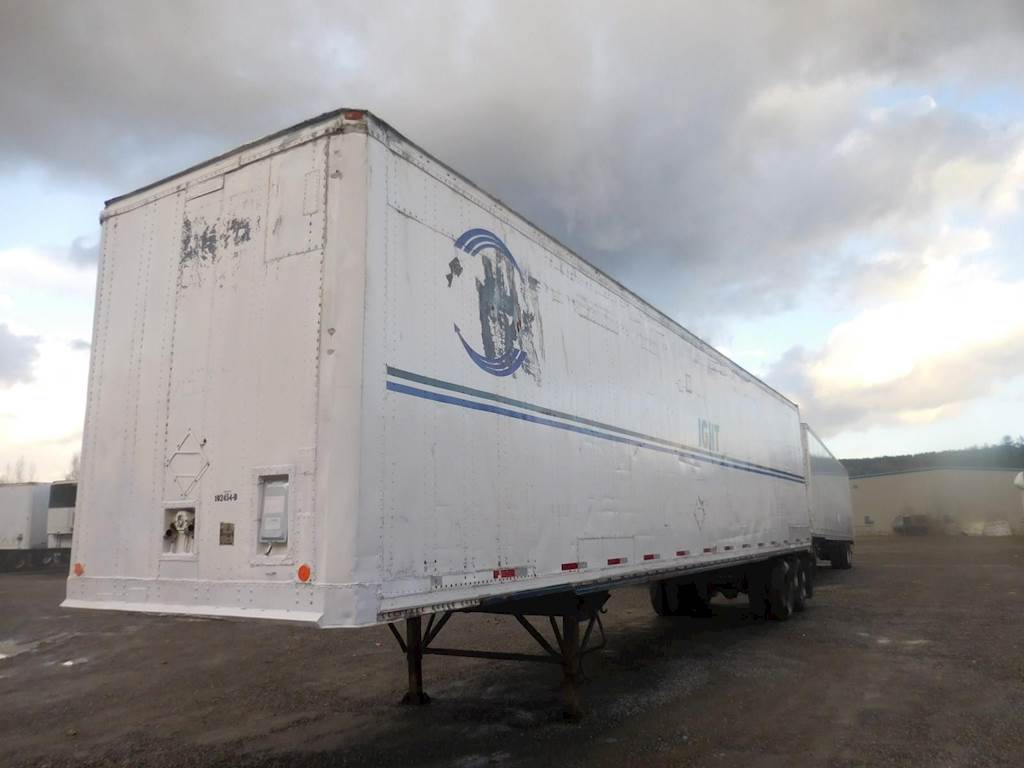 1987 Stoughton Swing Door Insulated Dry Van Dry Van Trailer For Sale